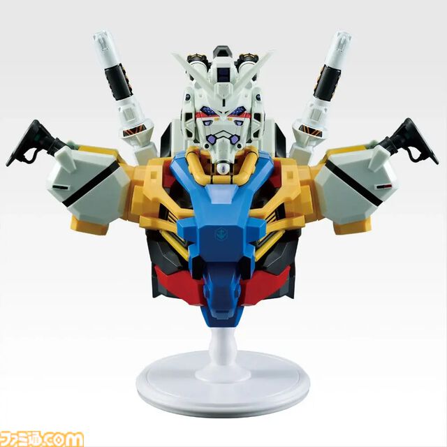 一番くじ“機動戦士ガンダム ジークアクス”が5/22より発売。白いガンダムやジフレドらの胸像に混ざってシャリア・ブルもフィギュア化。ラストワン賞は赤いガンダムの胸像に
