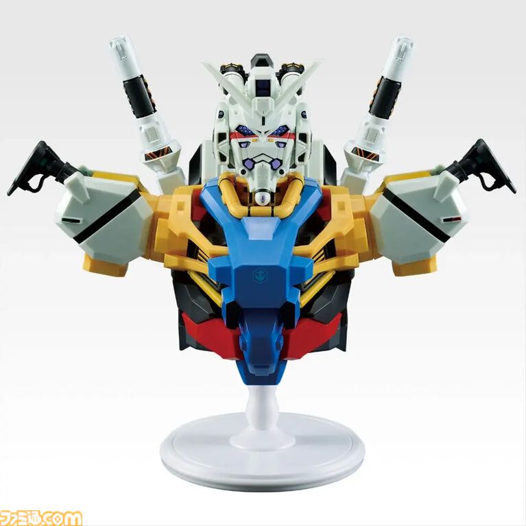 一番くじ“機動戦士ガンダム ジークアクス”が5/22より発売。白いガンダムやジフレドらの胸像に混ざってシャリア・ブルもフィギュア化。ラストワン賞は赤いガンダムの胸像に