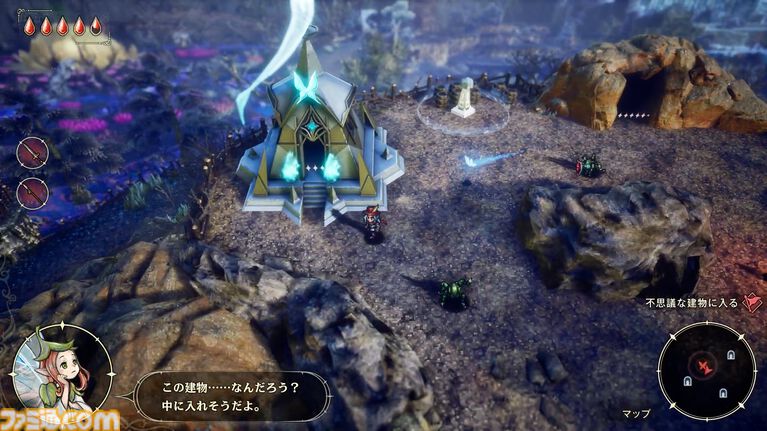 『冒険家エリオットの千年物語』妖精フェイは炎を纏う“チャッカ”、アイテムや蛮族を引き寄せる“キューイン”などの魔法で冒険をサポート。太古の“萌芽の時代”の概要も明らかに