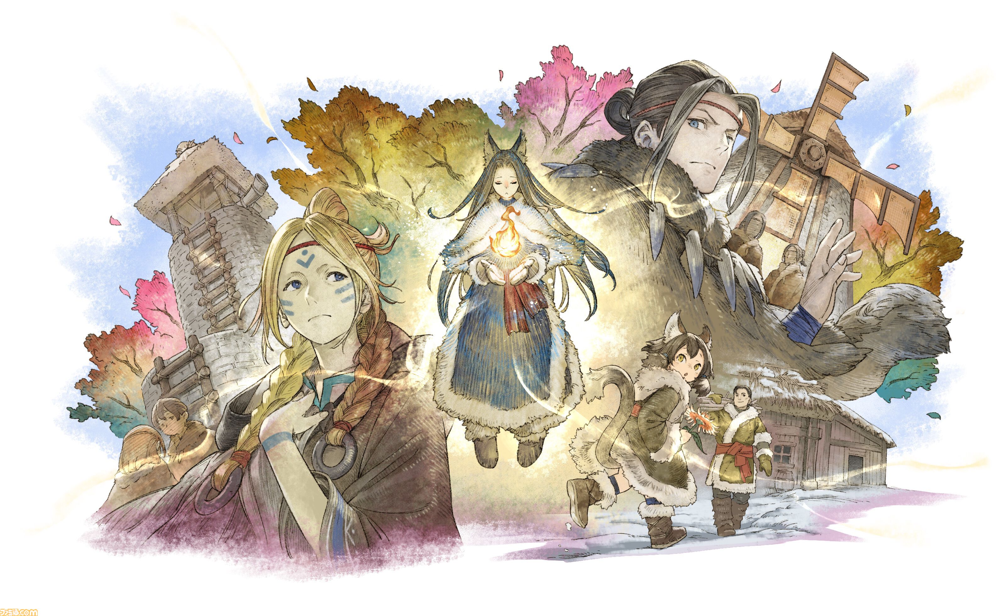 『冒険家エリオットの千年物語』妖精フェイは炎を纏う“チャッカ”、アイテムや蛮族を引き寄せる“キューイン”などの魔法で冒険をサポート。太古の“萌芽の時代”の概要も明らかに