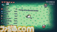 『なでねこ』猫を撫でると弾が出るニャンともキュートなローグライトシューティングのデモ版が公開。マウスのポインターを追いかけて移動するなどネコらしいアクションが盛りだくさん