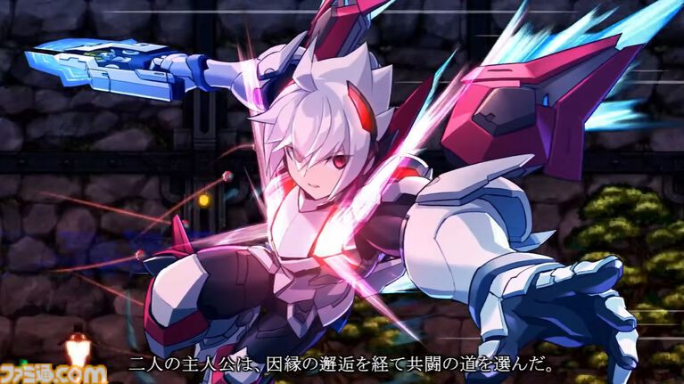 『蒼き雷霆 ガンヴォルト トライアングルエディション』Nintendo Switch2版が2026年内に発売決定。『白き鋼鉄のX 2』アキュラと共闘する新シナリオも追加【BitSummit2026】