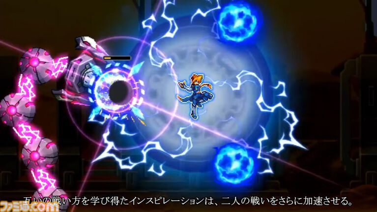 『蒼き雷霆 ガンヴォルト トライアングルエディション』Nintendo Switch2版が2026年内に発売決定。『白き鋼鉄のX 2』アキュラと共闘する新シナリオも追加【BitSummit2026】