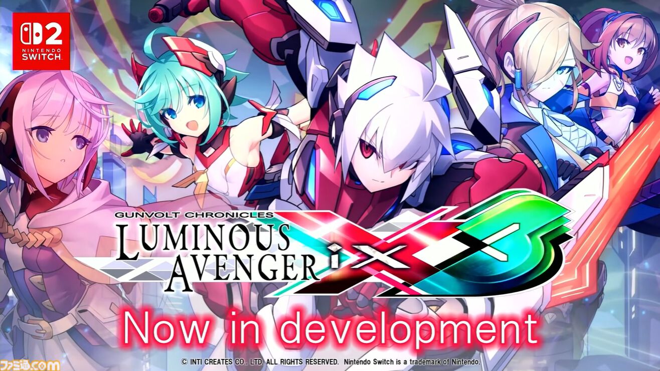 蒼き雷霆 ガンヴォルト トライアングルエディション』Nintendo Switch2