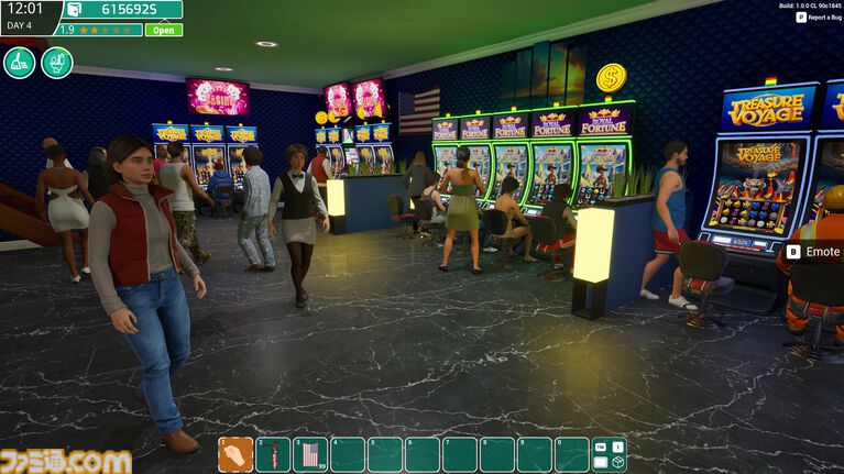 『ラスベガスシミュレーター』迷惑客やエイリアンを暴力で理解らせるカジノ経営シミュがSteamにて配信開始。最大4人で協力プレイが可能