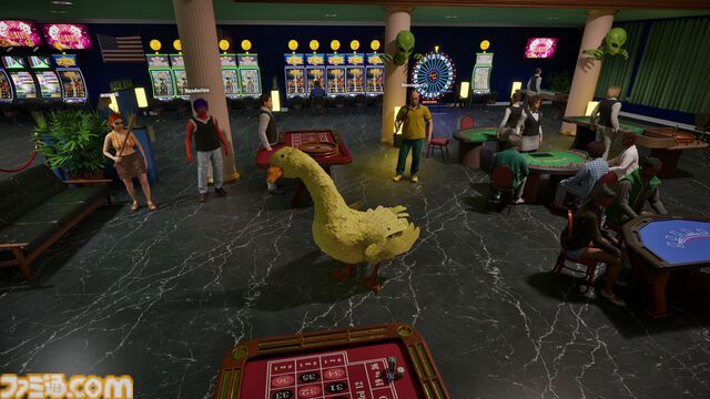 『ラスベガスシミュレーター』迷惑客やエイリアンを暴力で理解らせるカジノ経営シミュがSteamにて配信開始。最大4人で協力プレイが可能
