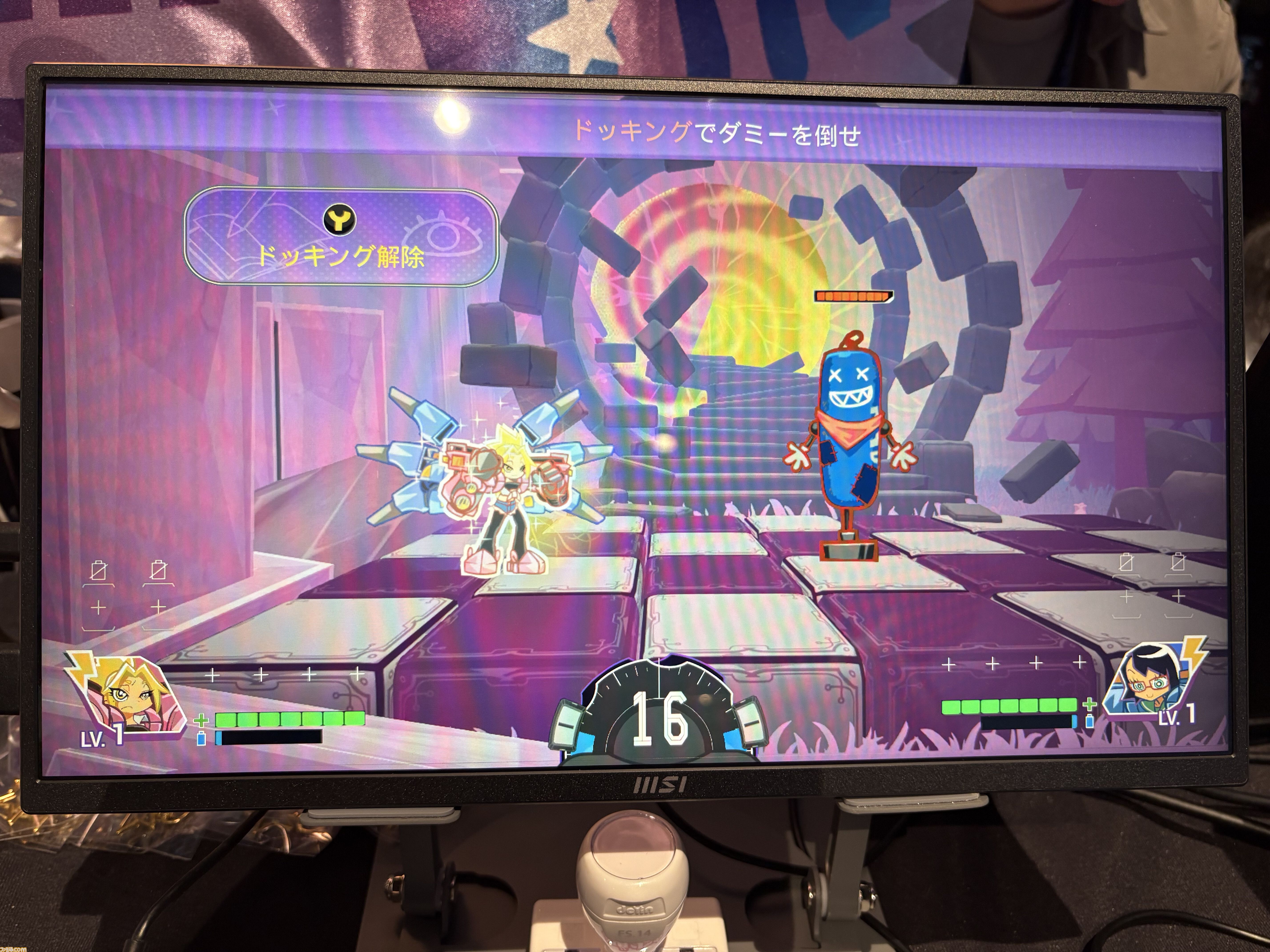 『夢閃少女』メカをまとった女子高生たちが夢の世界で大暴れ！　『パンスト』ライクな絵柄も魅力のふたりプレイ対応アクションローグライク【BitSummit2026】