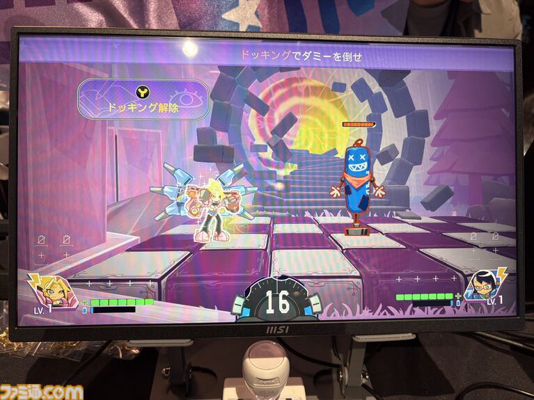 『夢閃少女』メカをまとった女子高生たちが夢の世界で大暴れ! 『パンスト』ライクな絵柄も魅力のふたりプレイ対応アクションローグライク【BitSummit2026】