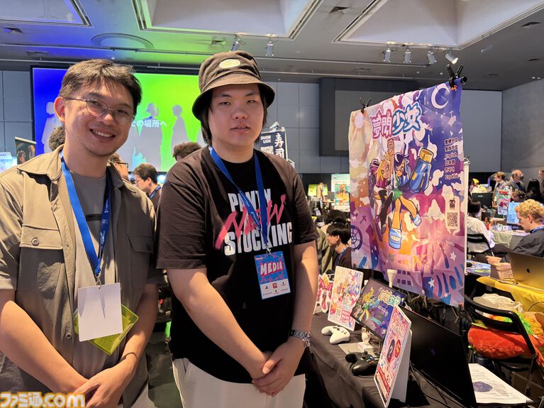 『夢閃少女』メカをまとった女子高生たちが夢の世界で大暴れ! 『パンスト』ライクな絵柄も魅力のふたりプレイ対応アクションローグライク【BitSummit2026】