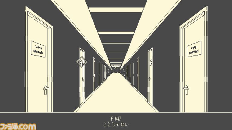 『halfmoon』死後案内所で働く少女たちの2D短編アドベンチャーが発売。白と黒のみのピクセルアートが独特な世界観を生む