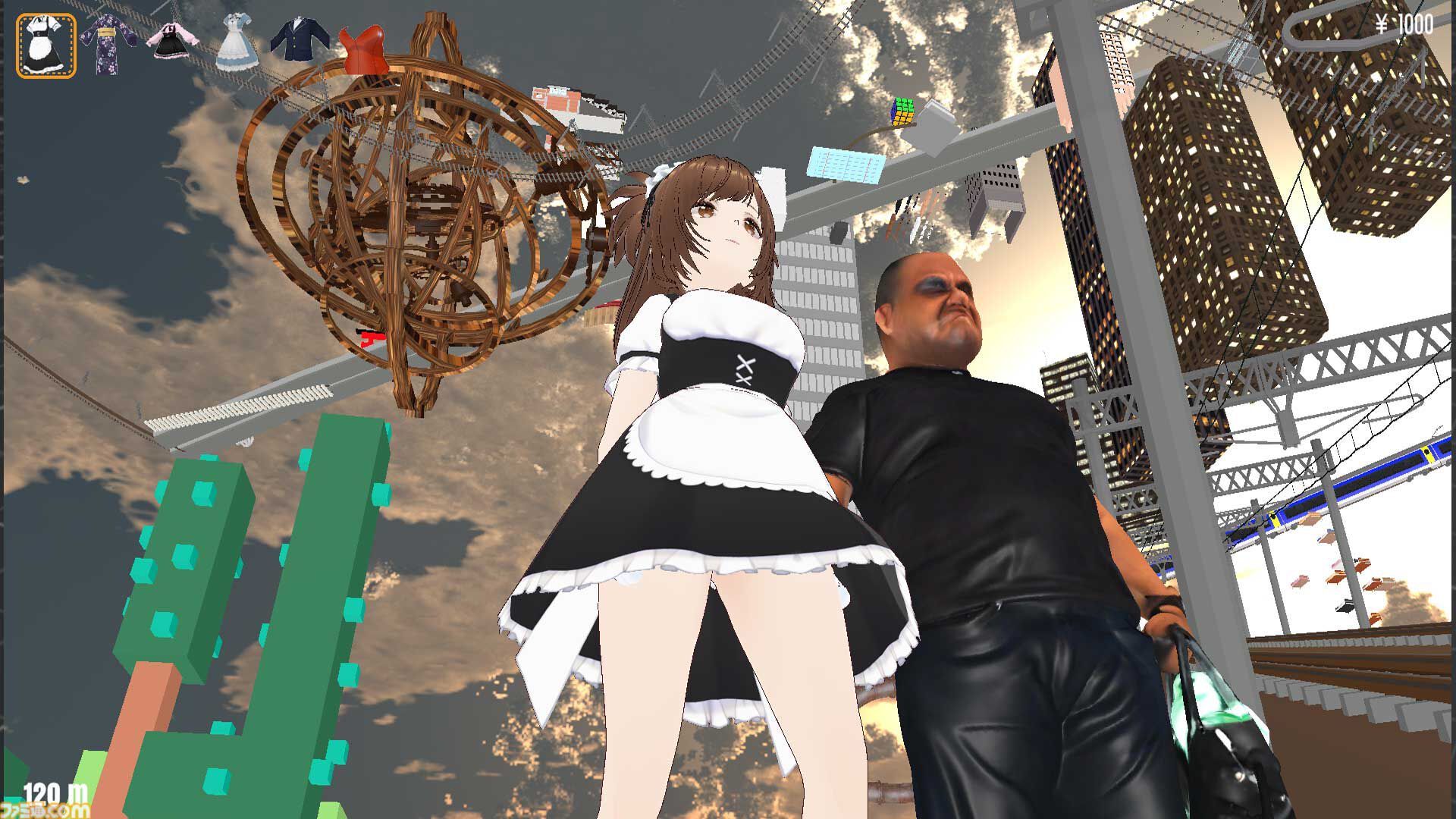 『WIRED TOKYO 2007』落下でゲージを溜めて新たなルートを拓くクライミングアクションがSteamにて配信。製品版の1/3まで上れる体験版も登場