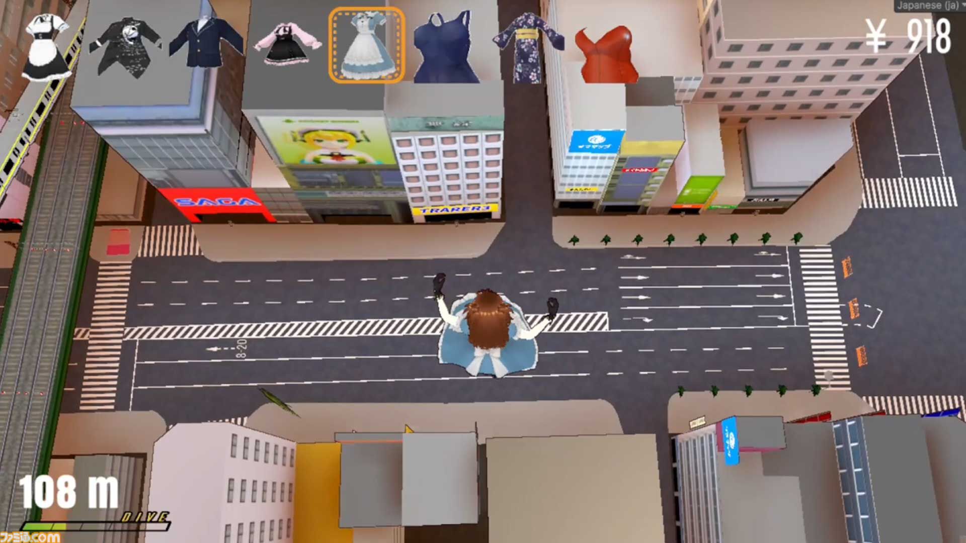 『WIRED TOKYO 2007』落下でゲージを溜めて新たなルートを拓くクライミングアクションがSteamにて配信。製品版の1/3まで上れる体験版も登場