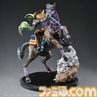 【ジョジョ第7部】アニメ『スティール・ボール・ラン』ジャイロ＆ヴァルキリーが立体化。荒野へ駆け出す瞬間を全高約310mmスケールで再現