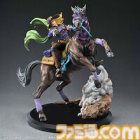 【ジョジョ第7部】アニメ『スティール・ボール・ラン』ジャイロ＆ヴァルキリーが立体化。荒野へ駆け出す瞬間を全高約310mmスケールで再現