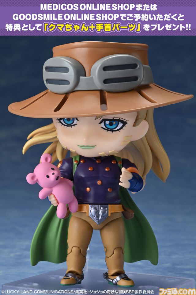 【ジョジョ第7部】アニメ『スティール・ボール・ラン』ジャイロ＆ヴァルキリーが立体化。荒野へ駆け出す瞬間を全高約310mmスケールで再現