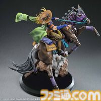 【ジョジョ第7部】アニメ『スティール・ボール・ラン』ジャイロ＆ヴァルキリーが立体化。荒野へ駆け出す瞬間を全高約310mmスケールで再現