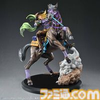 【ジョジョ第7部】アニメ『スティール・ボール・ラン』ジャイロ＆ヴァルキリーが立体化。荒野へ駆け出す瞬間を全高約310mmスケールで再現