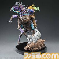 【ジョジョ第7部】アニメ『スティール・ボール・ラン』ジャイロ＆ヴァルキリーが立体化。荒野へ駆け出す瞬間を全高約310mmスケールで再現
