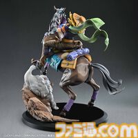 【ジョジョ第7部】アニメ『スティール・ボール・ラン』ジャイロ＆ヴァルキリーが立体化。荒野へ駆け出す瞬間を全高約310mmスケールで再現