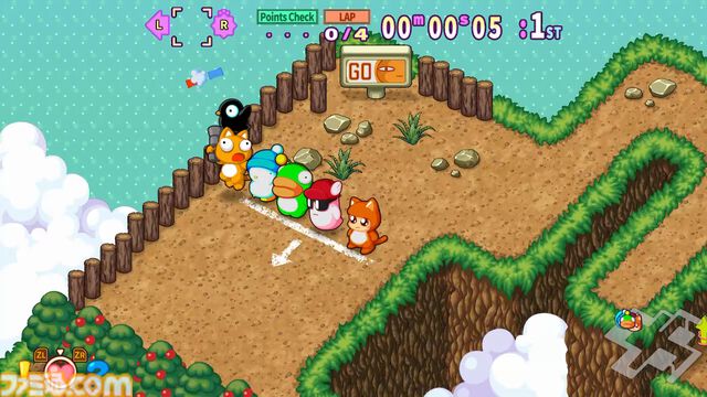 『はしれへべれけEX』サンソフト製レースゲームのリメイク版が9/3発売。サントラやスーファミ版のチラシが付属する限定版も登場