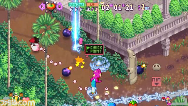 『はしれへべれけEX』サンソフト製レースゲームのリメイク版が9/3発売。サントラやスーファミ版のチラシが付属する限定版も登場