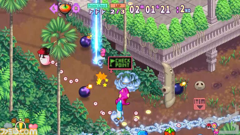 『はしれへべれけEX』サンソフト製レースゲームのリメイク版が9/3発売。サントラやスーファミ版のチラシが付属する限定版も登場
