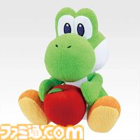 『スーパーマリオ』ヨッシーだらけの一番くじが本日（5/23）発売。りんごを抱えたお座りポーズ、スヤスヤ寝顔がかわいいぬいぐるみなどがラインアップ
