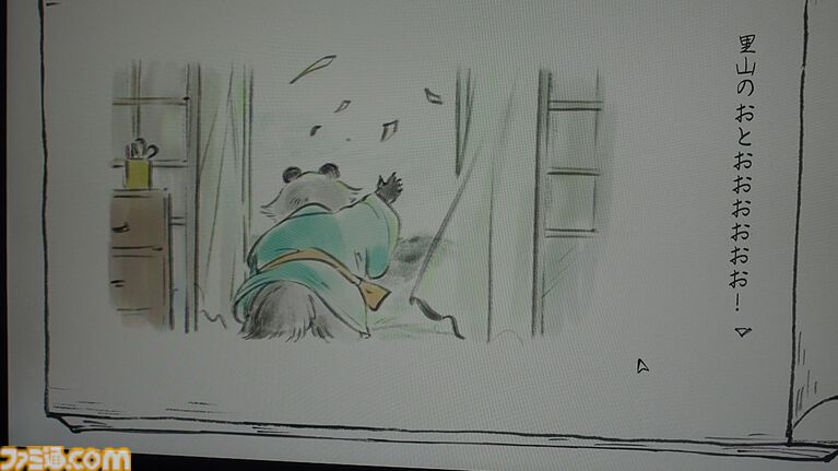 『里山のおと 春さんぽ』筆で描かれるほんわか自然探索アドベンチャー。遊んでいるとガチの動植物知識を叩き込まれるし、タヌキのかわいさに骨抜きにされる【BitSummit2026】