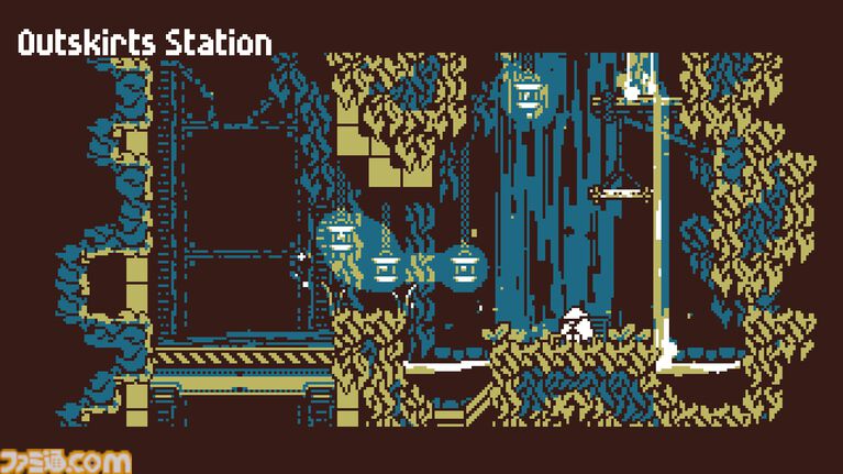 『Celeste』開発者の新作『City of None』は、画面に4色しか描画しないアートスタイルが“あの日遊んだ名作”を想起させる王道メトロイドヴァニア【BitSummit2026】
