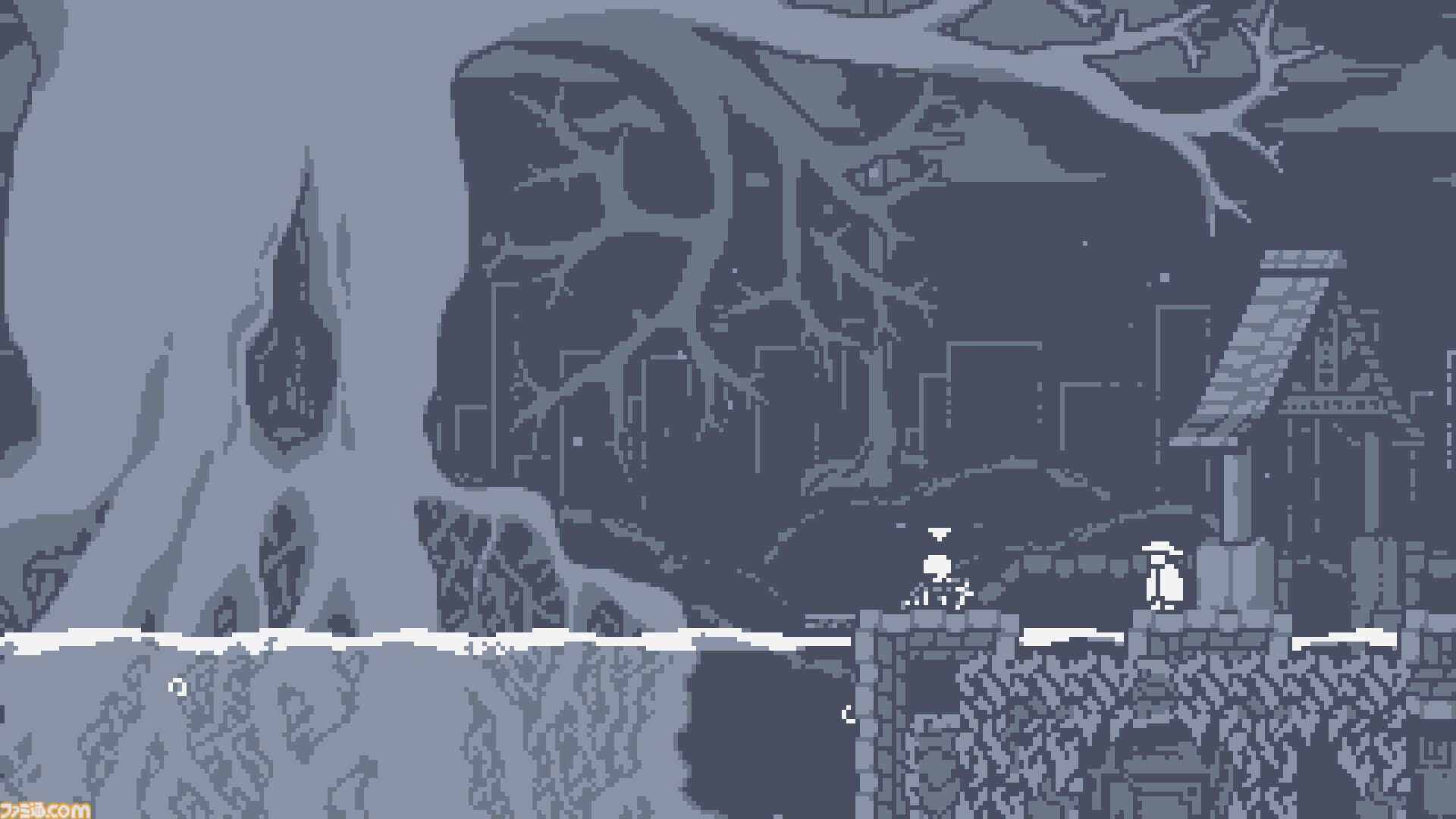『Celeste』開発者の新作『City of None』は、画面に4色しか描画しないアートスタイルが“あの日遊んだ名作”を想起させる王道メトロイドヴァニア【BitSummit2026】