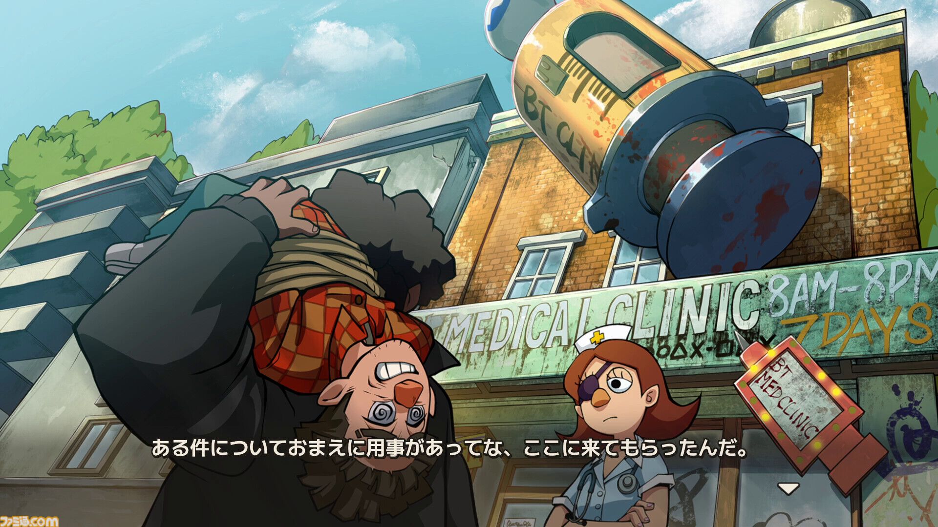 『Dr. Oops!』無免許医となって病名を即興診断！ 心臓マッサージリズムゲー厶に脳交換クレーンゲームなど、闇医者っぷりもゲームの作り込みもヤバい【BitSummit2026】