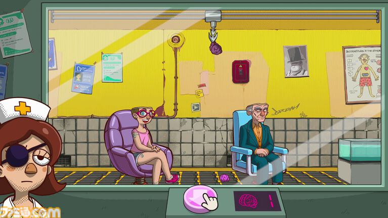 『Dr. Oops!』無免許医となって病名を即興診断! 心臓マッサージリズムゲー厶に脳交換クレーンゲームなど、闇医者っぷりもゲームの作り込みもヤバい【BitSummit2026】