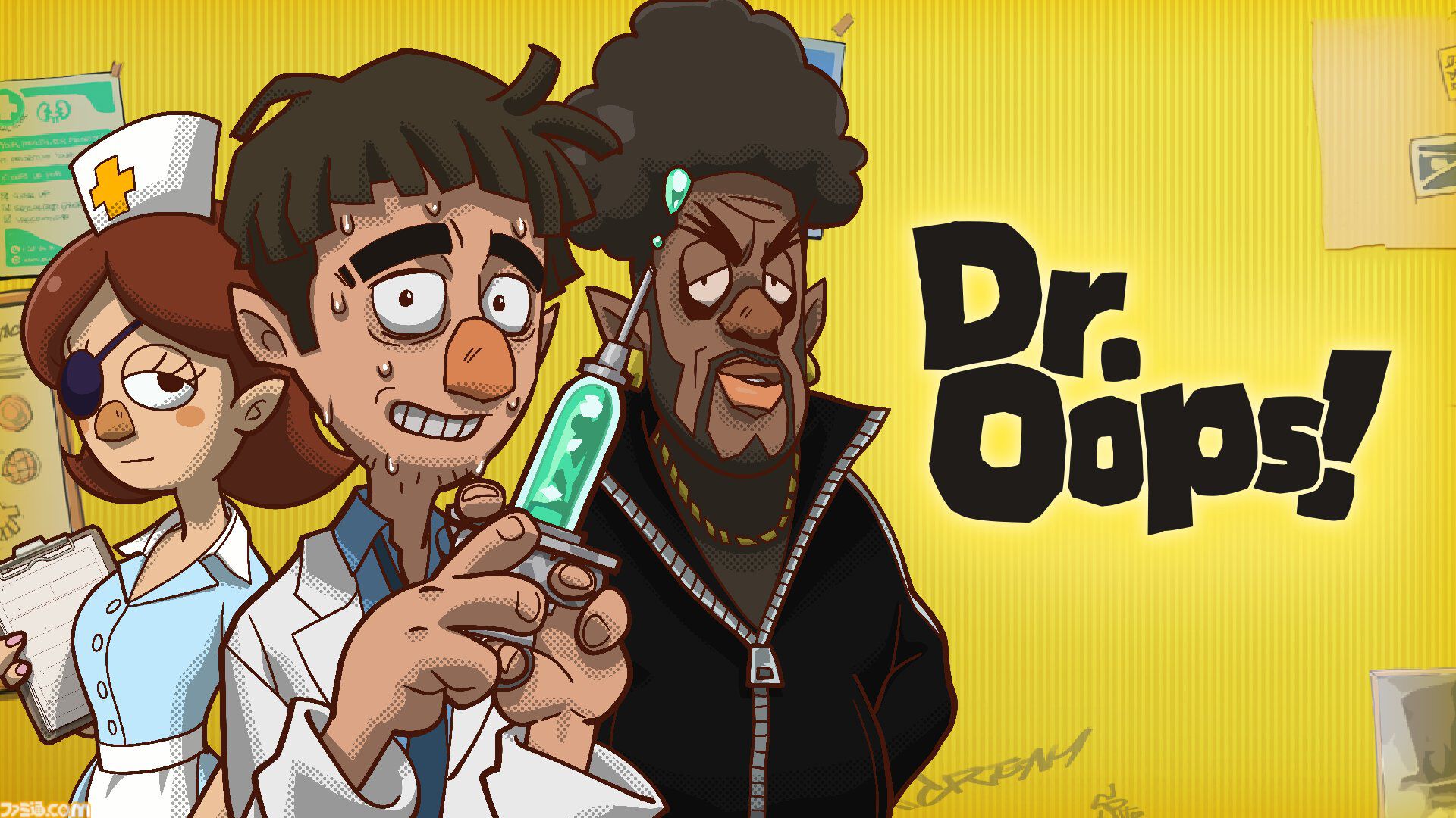 『Dr. Oops!』無免許医となって病名を即興診断！ 心臓マッサージリズムゲー厶に脳交換クレーンゲームなど、闇医者っぷりもゲームの作り込みもヤバい【BitSummit2026】