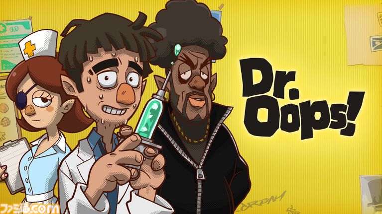 『Dr. Oops!』無免許医となって病名を即興診断! 心臓マッサージリズムゲー厶に脳交換クレーンゲームなど、闇医者っぷりもゲームの作り込みもヤバい【BitSummit2026】