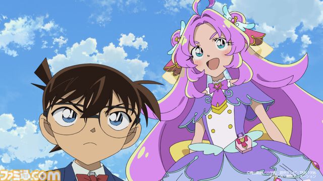 『名探偵プリキュア！』×『名探偵コナン』のコラボが発表。放送局も出版社も異なる異例の“名探偵”コラボ。『名探偵プリキュア！』にコナンが、『名探偵コナン』にキュアアンサーが登場に