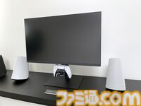 ソニー純正のゲーミングモニター、3Dオーディオスピーカー、アケコンを先行体験。PS5以外での使用も可能で、コンパクトながらに上質なゲーム体験を味わえる