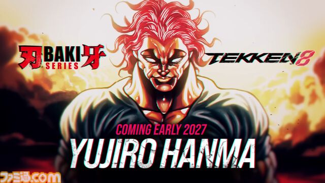 『鉄拳8』範馬勇次郎が参戦決定。シーズン3最後の追加キャラは『刃牙』シリーズとのコラボ。2027年初頭に登場