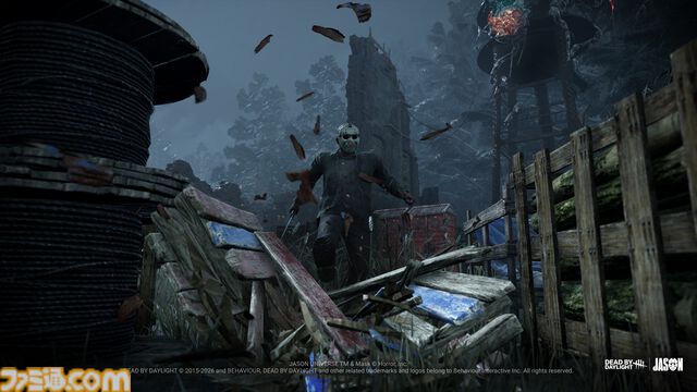 『DbD』新キラー“ジェイソン”は姿を消し、周囲のアイテムを投げつけてサバイバーを仕留める。Steamでは5/27のパブリックテストビルドより登場