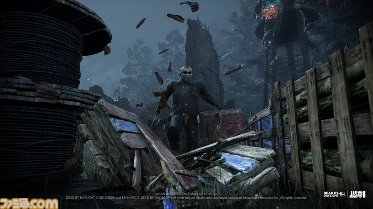 『DbD』新キラー“ジェイソン”は姿を消し、周囲のアイテムを投げつけてサバイバーを仕留める。Steamでは5/27のパブリックテストビルドより登場
