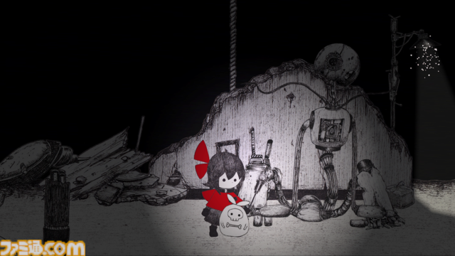 『HINO』絵師やたら氏のボールペンで描いた絵をゲームにしたい！という熱意から始まったアクションゲーム。すべて手描きとなる1枚1枚の絵の分量がとにかくハンパない【BitSummit2026】