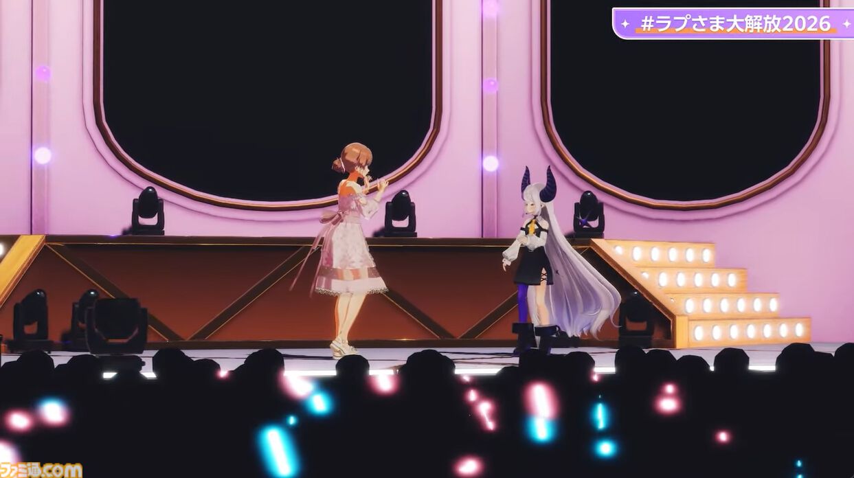 ラプラス・ダークネス生誕祭ライブに『学マス』姫崎莉波が登場、『36℃U・B・U］』『clumsy trick』を披露。誕生日のご本人はまさかの歌わず、特等席での応援