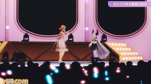 ラプラス・ダークネス生誕祭ライブに『学マス』姫崎莉波が登場、『36℃U・B・U］』『clumsy trick』を披露。誕生日のご本人はまさかの歌わず、特等席での応援
