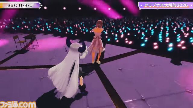 ラプラス・ダークネス生誕祭ライブに『学マス』姫崎莉波が登場、『36℃U・B・U］』『clumsy trick』を披露。誕生日のご本人はまさかの歌わず、特等席での応援