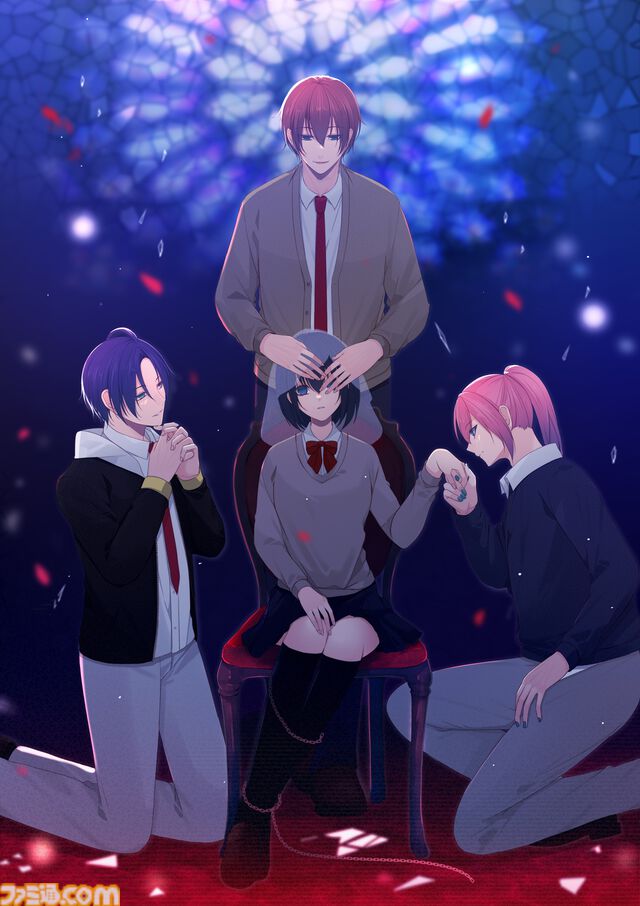 『闇ゆく君に花束を』攻略対象の全員がヤンデレな乙女ゲームが本日（5/26）19時より配信開始。選択肢によって変化するのは好感度ではなくヤンデレ度