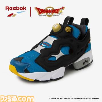 『ドラクエ』歴代ナンバリングタイトルのスニーカーがリーボックより5月27日発売。パッケージをイメージしたカラーを配色した限定デザイン