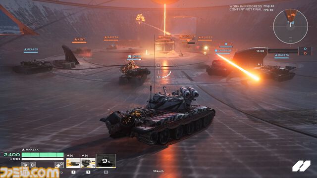 『World of Tanks: HEAT』戦車ヒーローシューター、基本プレイ無料で正式リリース。独自の能力を持つエージェントと、カスタマイズした戦車で戦う