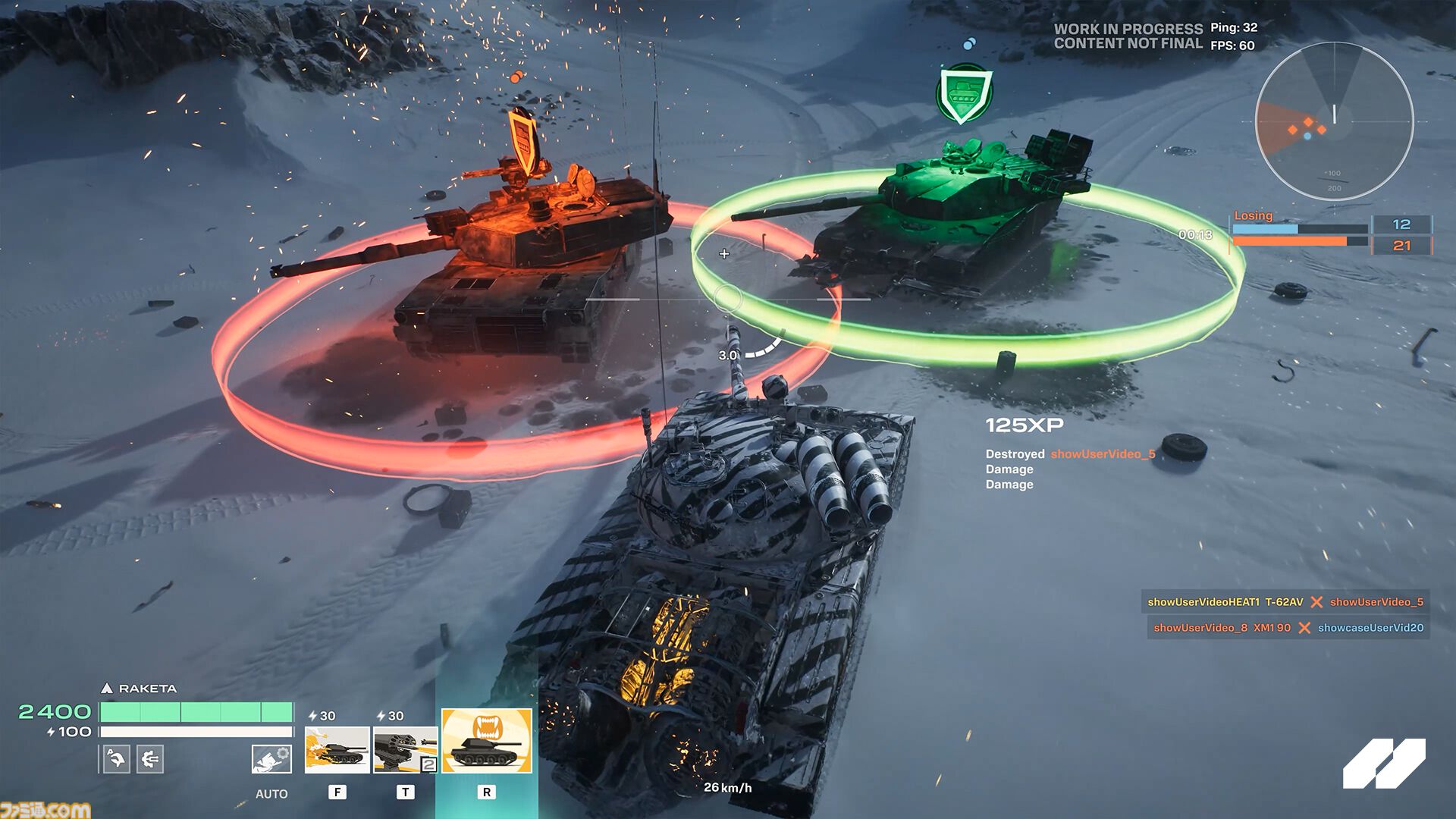 『World of Tanks: HEAT』戦車ヒーローシューター、基本プレイ無料で正式リリース。独自の能力を持つエージェントと、カスタマイズした戦車で戦う