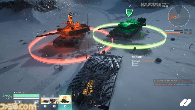『World of Tanks: HEAT』戦車ヒーローシューター、基本プレイ無料で正式リリース。独自の能力を持つエージェントと、カスタマイズした戦車で戦う