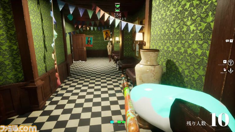 『めっちゃカメレオン』体に絵を描いて擬態する、注目のかくれんぼゲームが6月10日に発売決定。鬼が増えていくモードなど3つのルールでプレイ可能