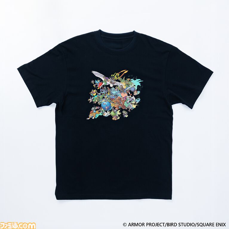 『ドラクエ』40周年記念展では初代『ドラクエ』の開発資料や原画、楽譜を展示！ おどるほうせき巾着に入ったキャンディやゴーレム立体Tシャツなどオリジナルグッズも